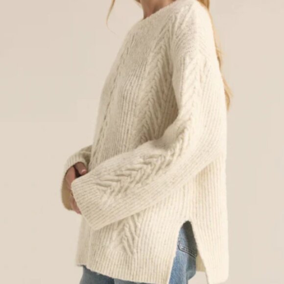 BNWT - Z Supply All That Glitters Sweater - Large - Picture 3 of 7